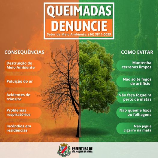 Prefeitura orienta sobre os cuidados para evitar queimadas no município -  Prefeitura Municipal de Poá