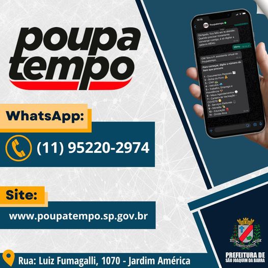 Saiba como acessar TODOS os serviços do Poupatempo pelo WhatsApp; confira