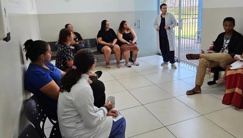 ESF Lapa realiza palestra educativa voltada aos pacientes da unidade