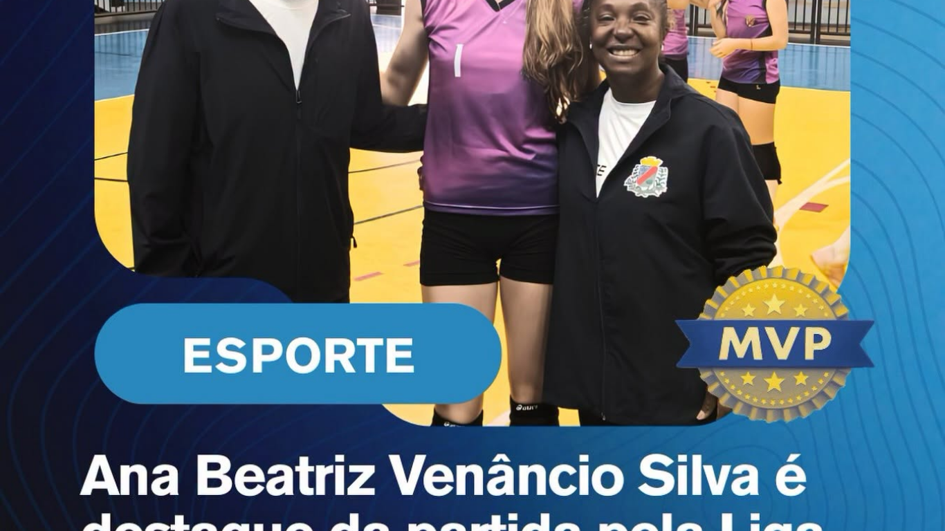 Atleta de São Joaquim da Barra é eleita MVP em partida da Liga das Cidades